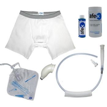 Afex male urinary incontinence system